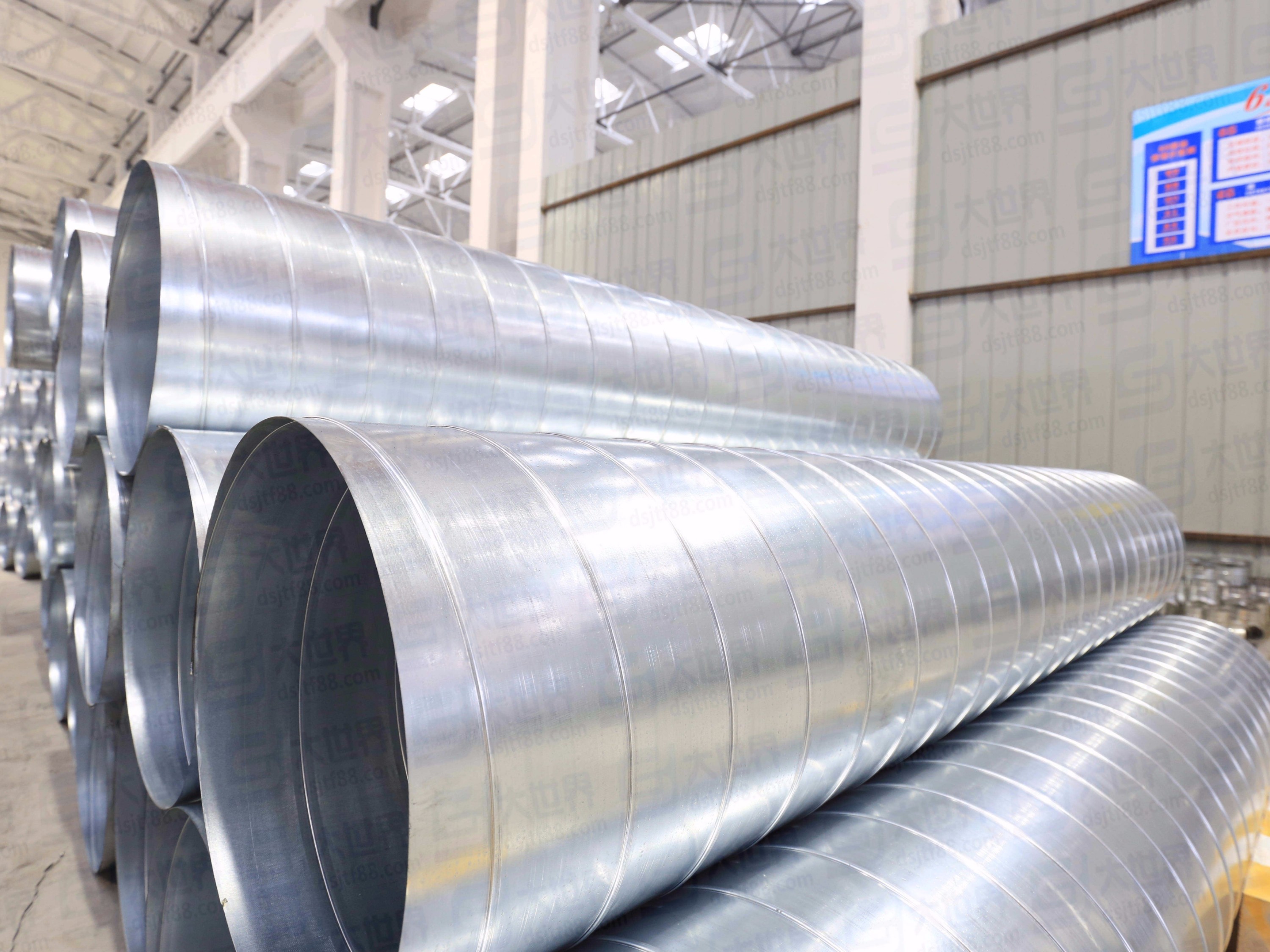 鍍鋅螺旋風管怎么安裝呢？