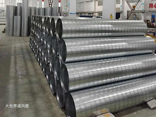 螺旋風(fēng)管在安裝時候需要遵循的幾點原則