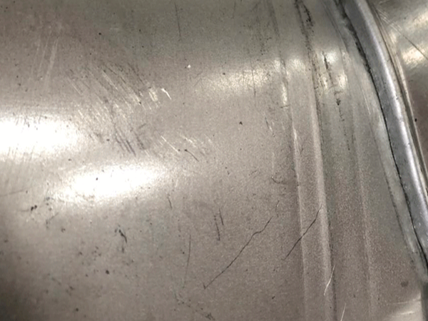 通風管道表面劃痕有什么影響