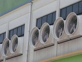 紡織廠通風(fēng)問題的處理方法