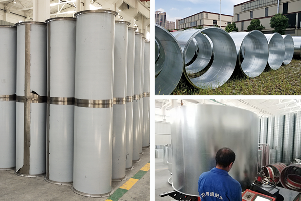 不銹鋼焊接風(fēng)管制作