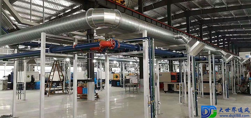 大世界金龍客車大口徑螺旋風管焊接風管定制 (5)