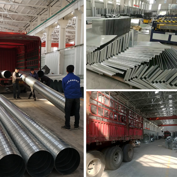 廚房白鐵皮通風(fēng)管道